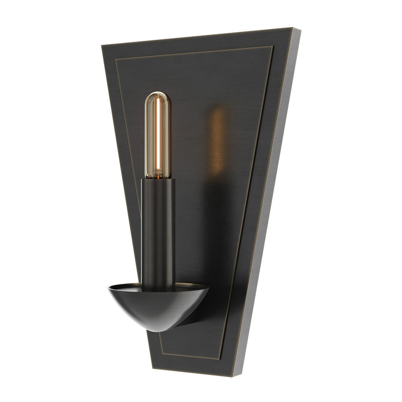 Robert Abbey Z2954 One Light Wall Sconce, Deep Patina Bronze