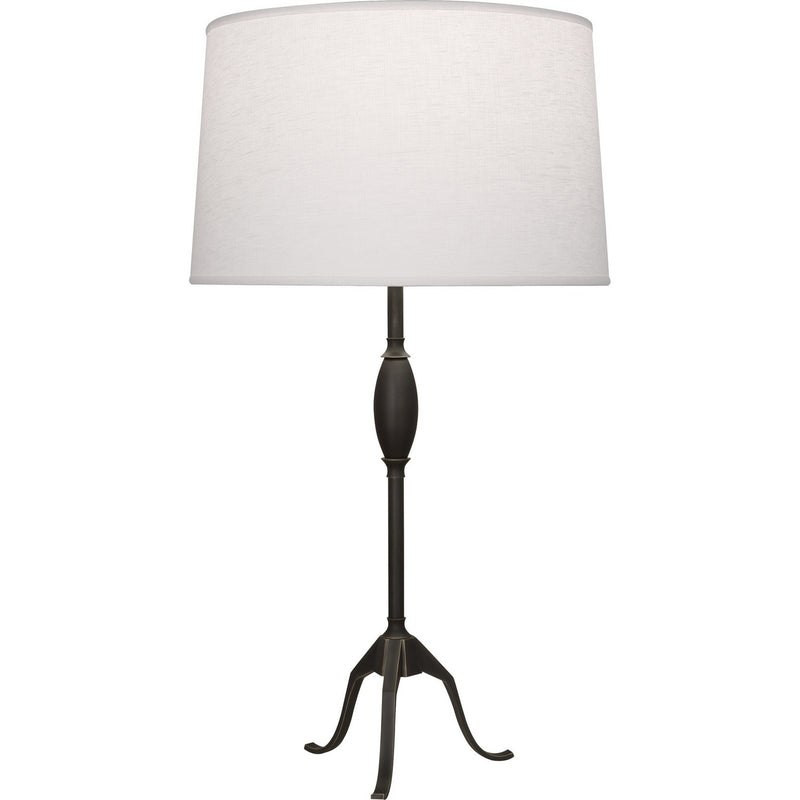 Robert Abbey Z465 One Light Table Lamp, DEEP PATINA BRONZE