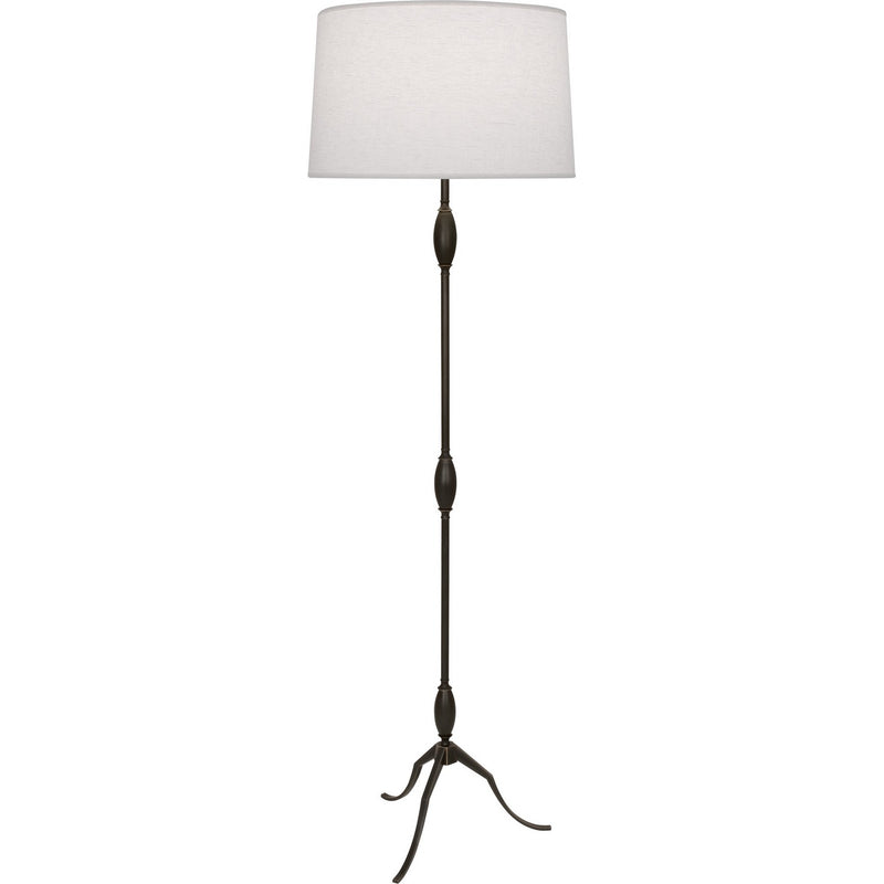 Robert Abbey Z466 One Light Floor Lamp, DEEP PATINA BRONZE