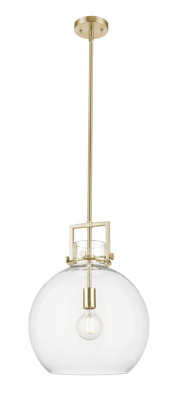 Innovations 411-1SL-CB-G410-14CL One Light Pendant, Champagne Bronze
