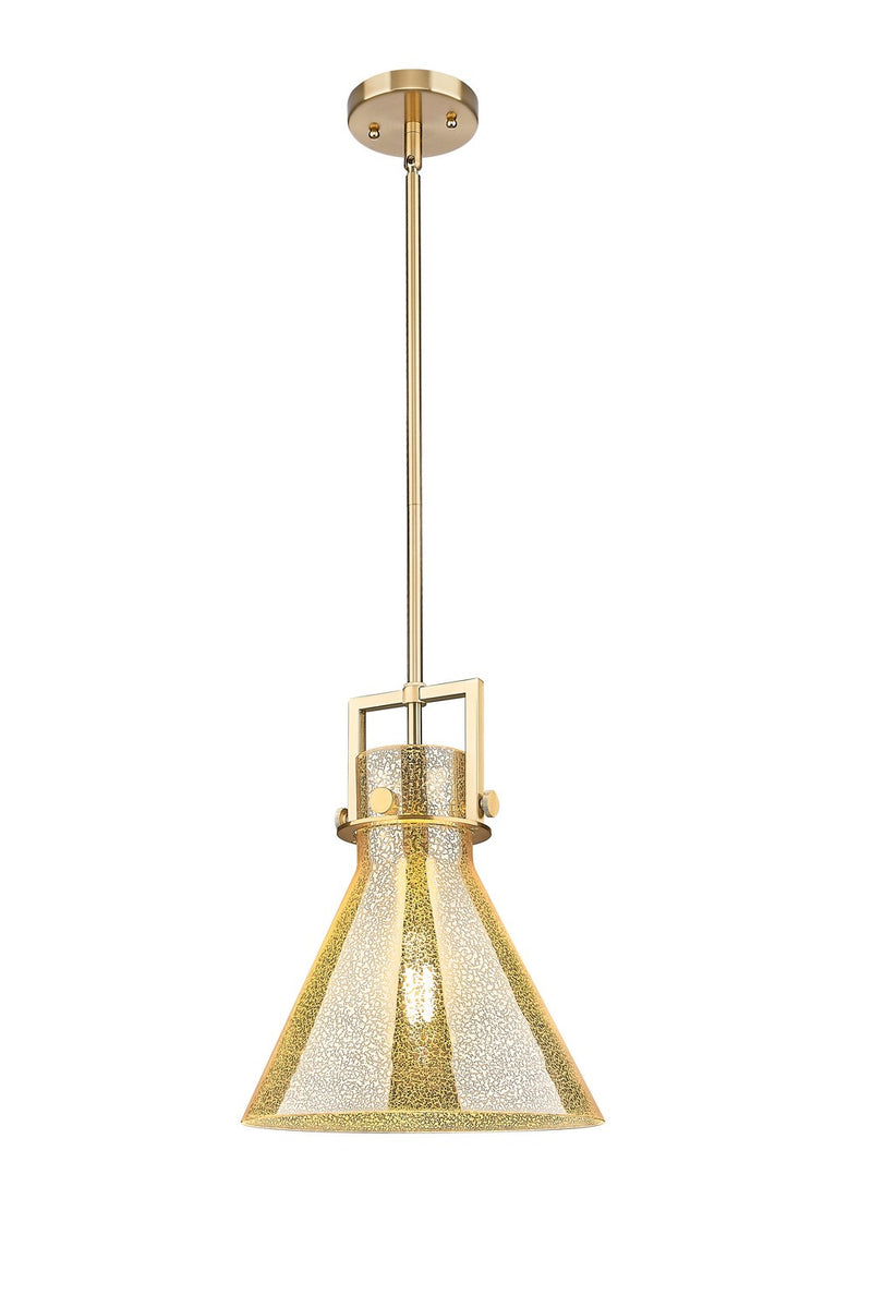 Innovations 411-1SM-CB-G411-12ME One Light Mini Pendant, Champagne Bronze