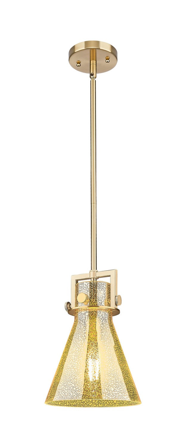 Innovations 411-1SS-CB-G411-8ME One Light Mini Pendant, Champagne Bronze