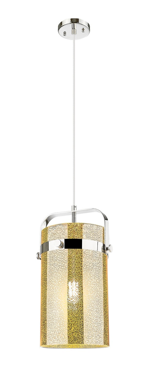 Innovations 413-1PM-PN-G413-1S-8ME One Light Mini Pendant, Polished Nickel