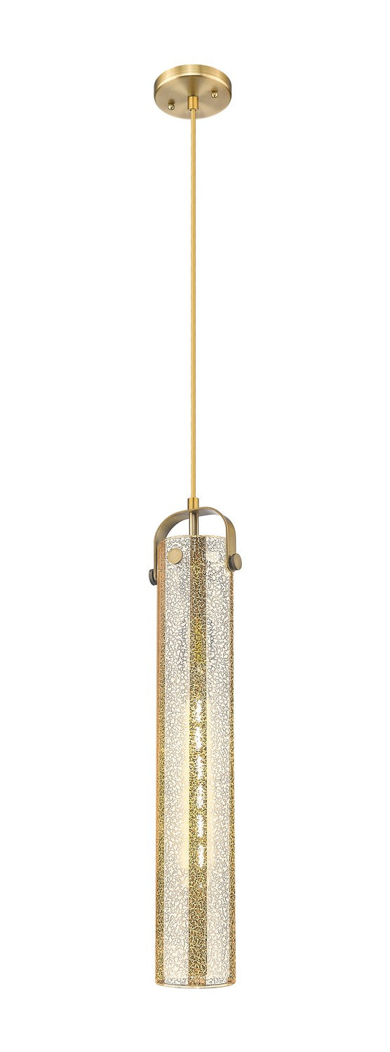 Innovations 413-1PS-BB-G413-1S-4ME One Light Pendant, Brushed Brass