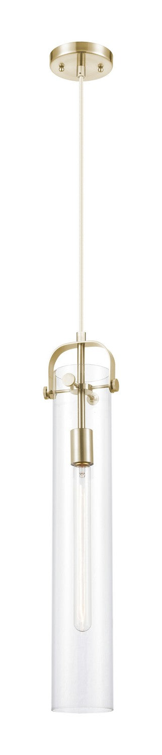 Innovations 413-1PS-CB-G413-1S-4CL One Light Pendant, Champagne Bronze