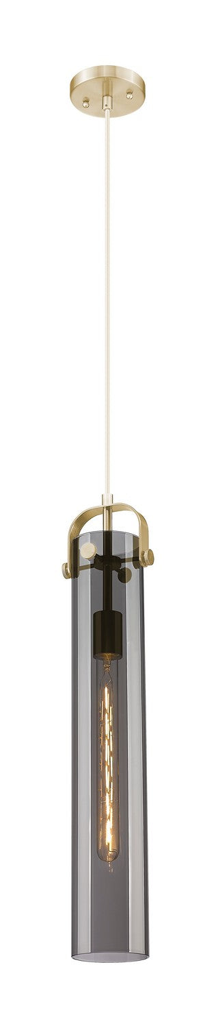 Innovations 413-1PS-CB-G413-1S-4SM One Light Pendant, Champagne Bronze