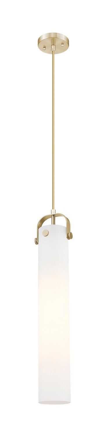 Innovations 413-1PS-CB-G413-1S-4WH One Light Pendant, Champagne Bronze