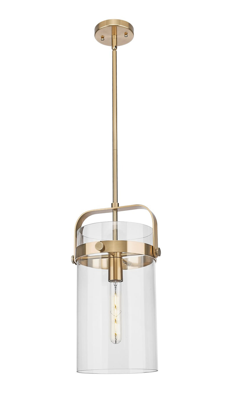 Innovations 413-1SM-CB-G413-1S-8CL One Light Mini Pendant, Champagne Bronze