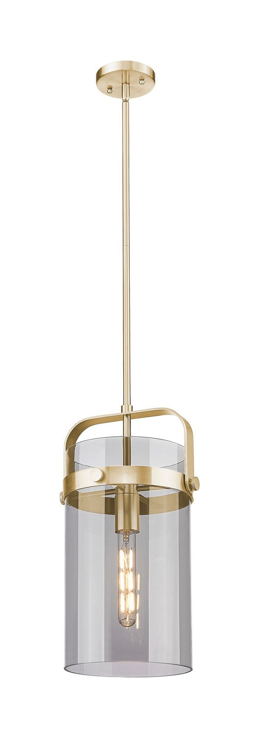 Innovations 413-1SM-CB-G413-1S-8SM One Light Mini Pendant, Champagne Bronze