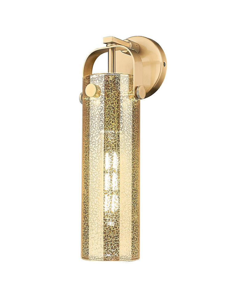 Innovations 413-1W-CB-G413-1W-4ME One Light Wall Sconce, Champagne Bronze