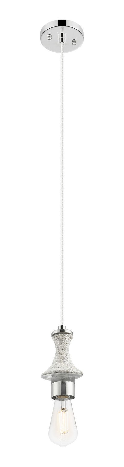 Innovations 415-1PR-PN One Light Mini Pendant, Polished Nickel