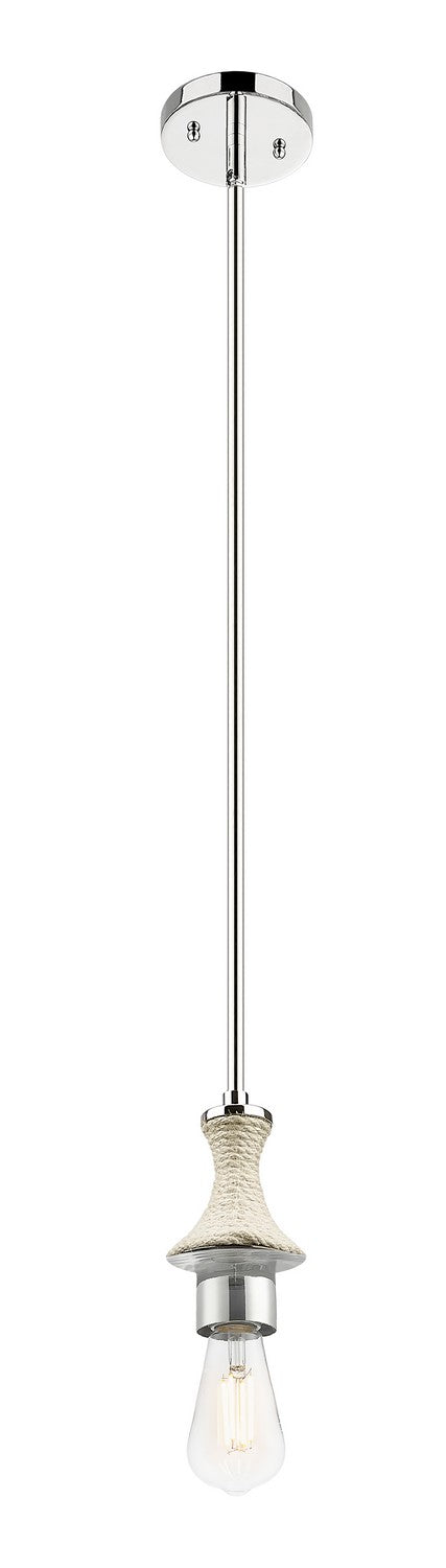 Innovations 415-1SR-PN One Light Mini Pendant, Polished Nickel