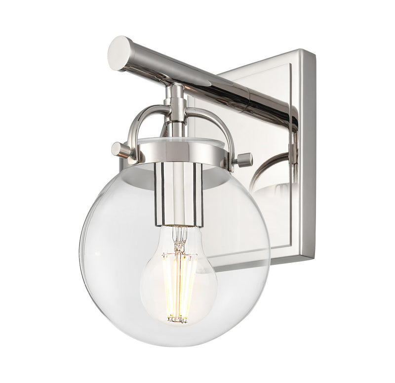 Innovations 416-1W-PN-G202-6 One Light Wall Sconce, Polished Nickel