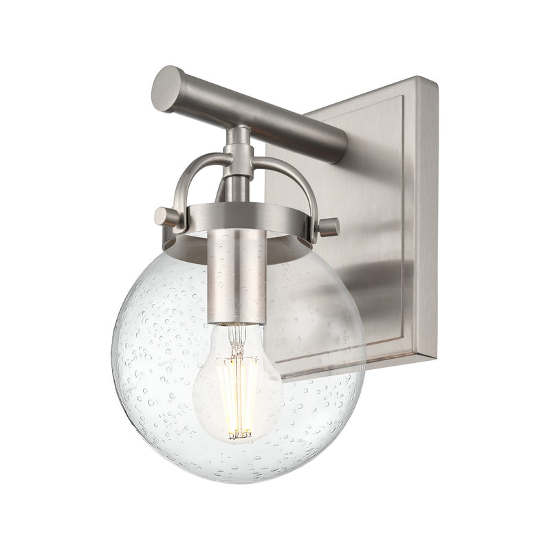 Innovations 416-1W-SN-G204-6 One Light Wall Sconce, Satin Nickel