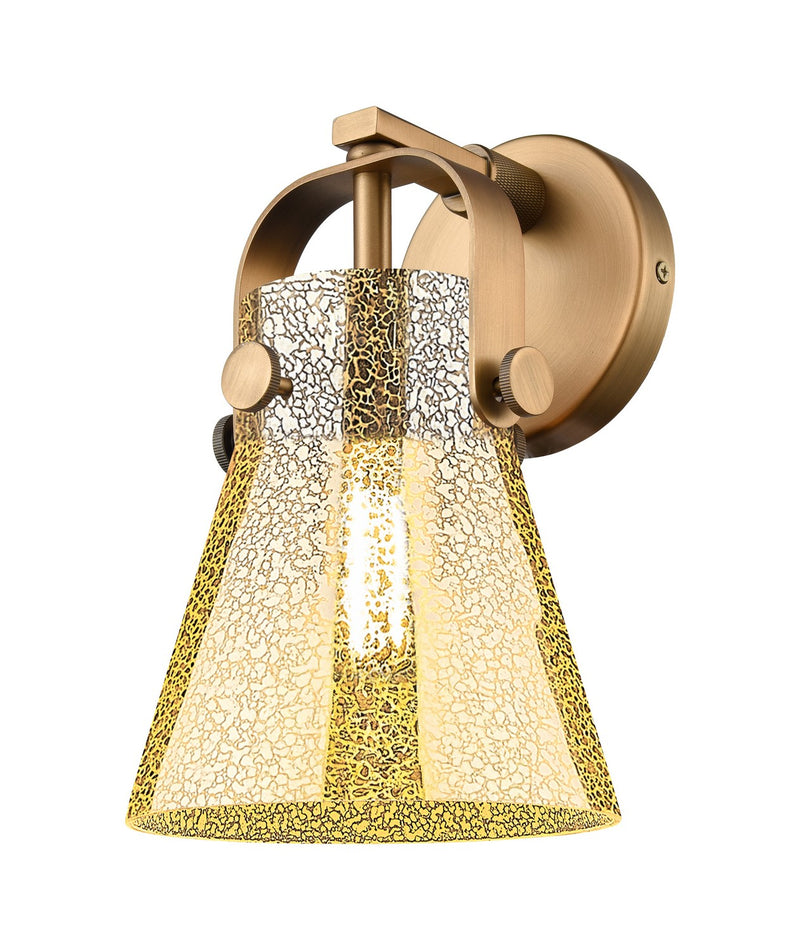 Innovations 423-1W-BB-G411-6ME One Light Wall Sconce, Brushed Brass