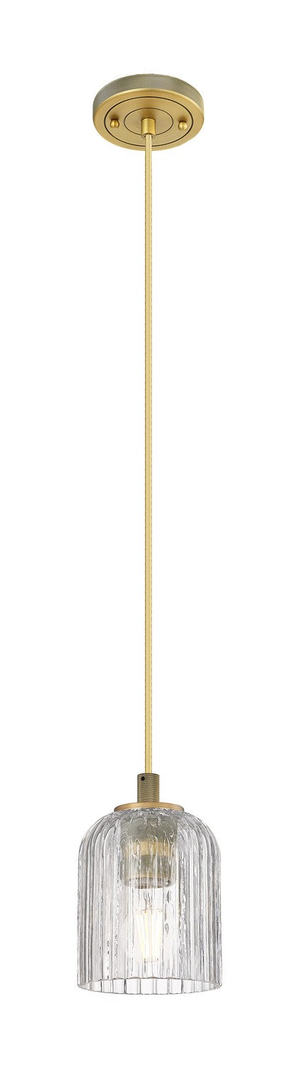 Innovations 434-1P-BB-G559-5CL One Light Pendant, Brushed Brass