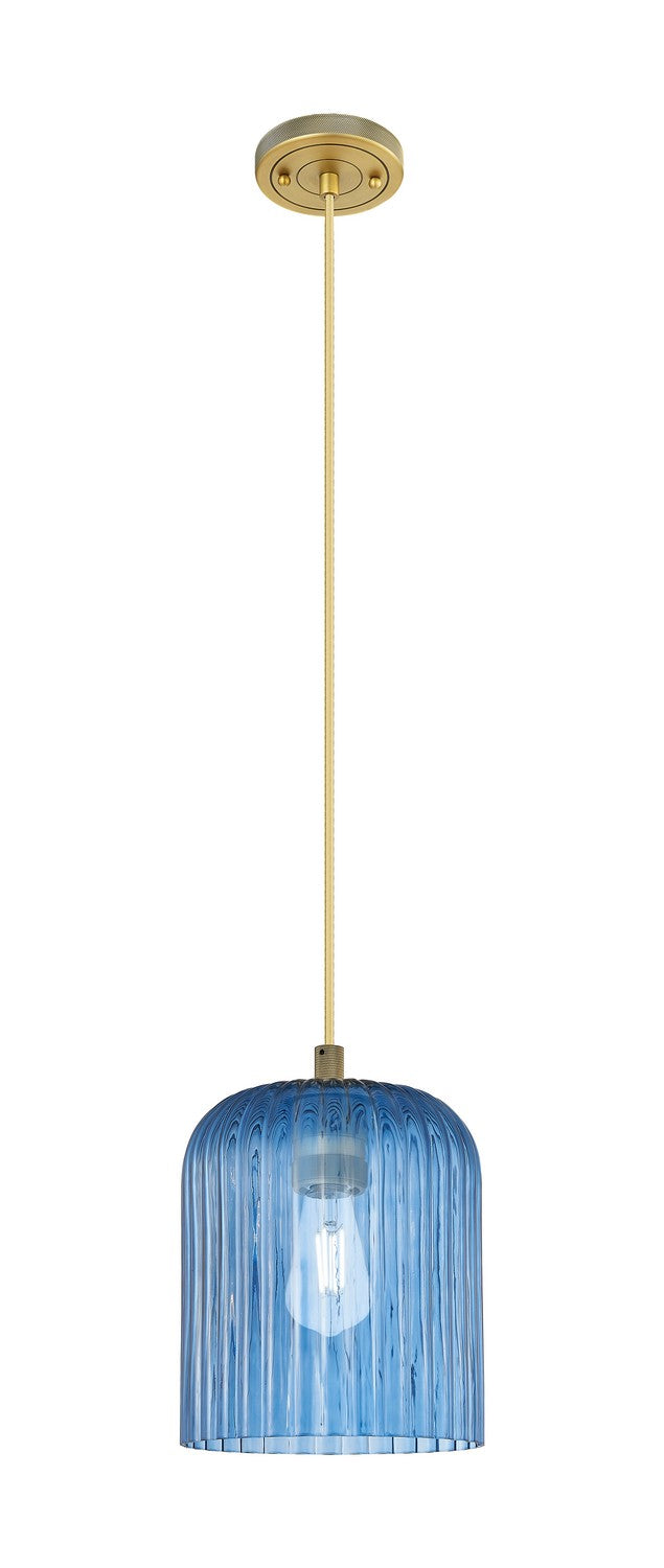 Innovations 434-1P-BB-G559-8BL One Light Pendant, Brushed Brass