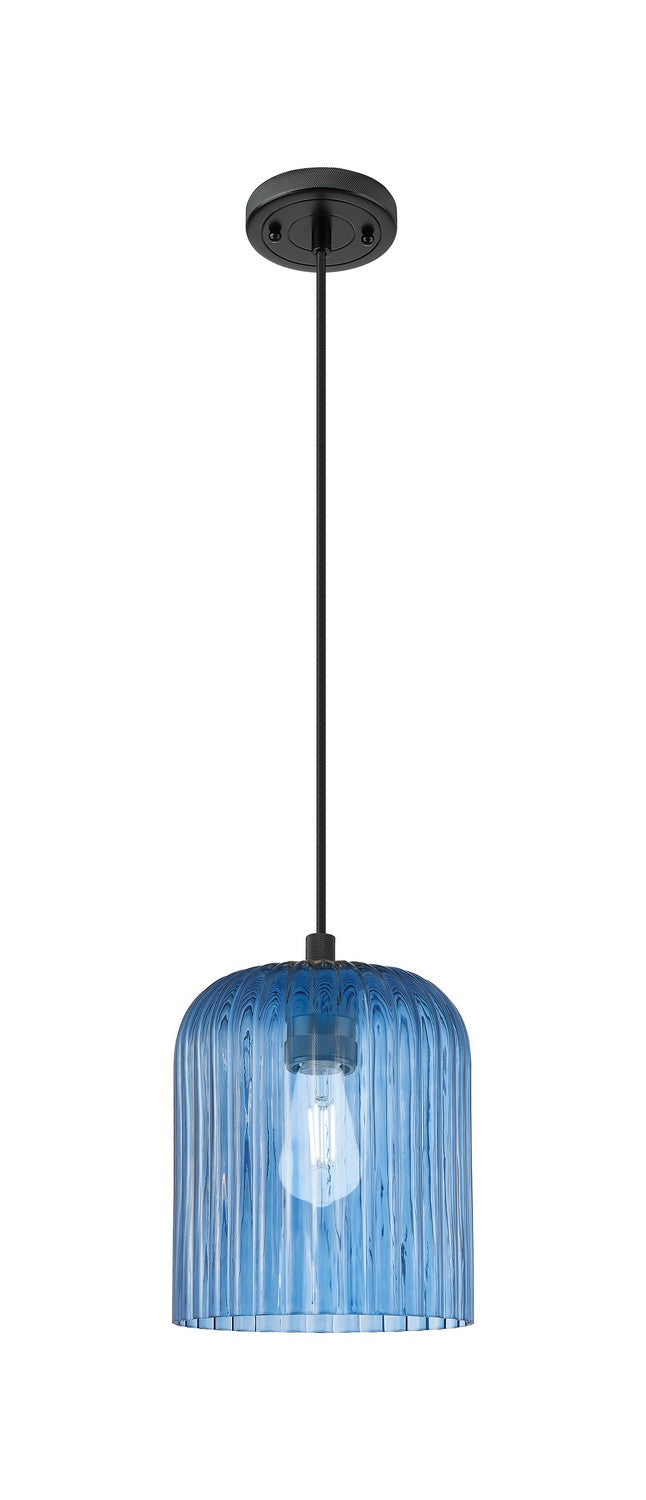 Innovations 434-1P-BK-G559-8BL One Light Pendant, Matte Black