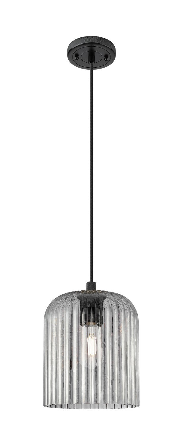 Innovations 434-1P-BK-G559-8SM One Light Pendant, Matte Black