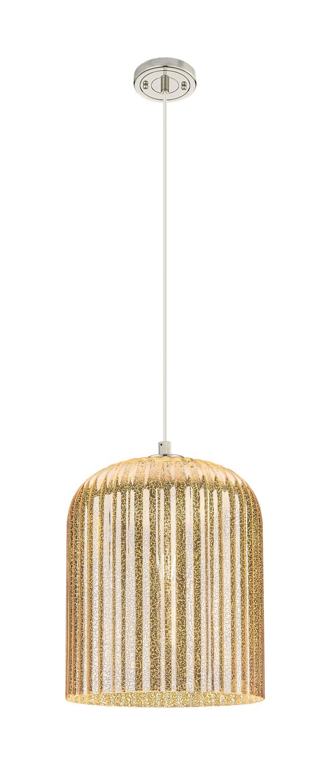 Innovations 434-1P-PN-G559-12ME One Light Pendant, Polished Nickel