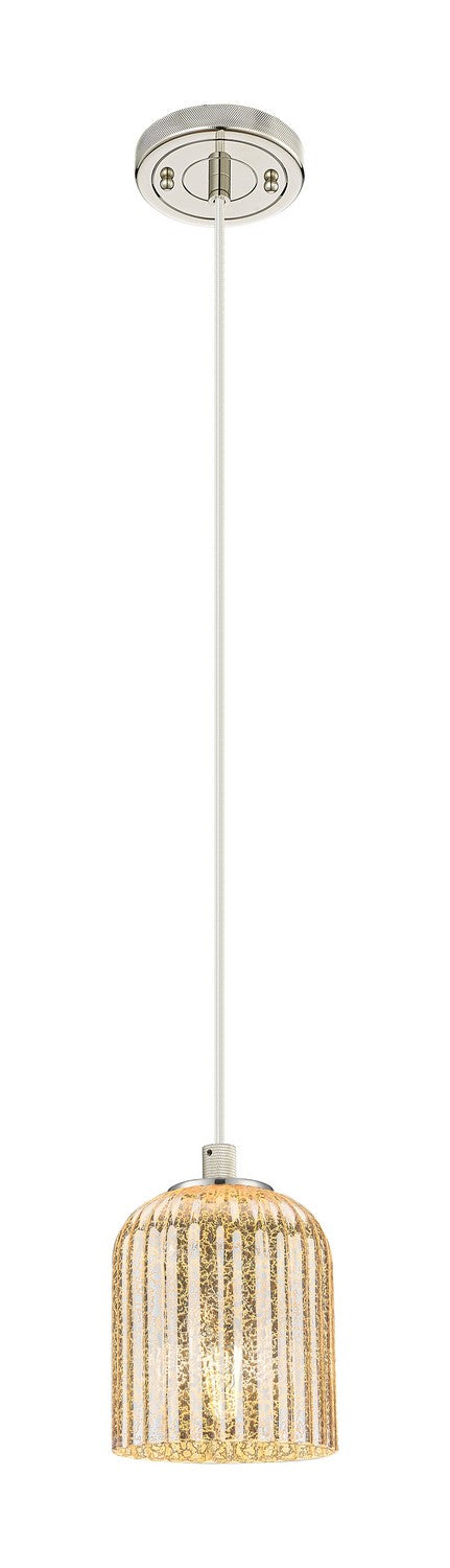 Innovations 434-1P-PN-G559-5ME One Light Pendant, Polished Nickel