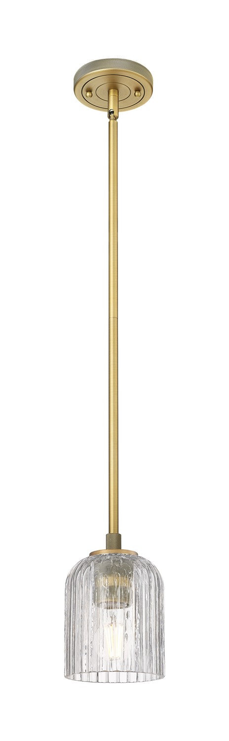 Innovations 434-1S-BB-G559-5CL One Light Pendant, Brushed Brass