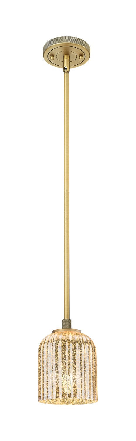Innovations 434-1S-BB-G559-5ME One Light Pendant, Brushed Brass