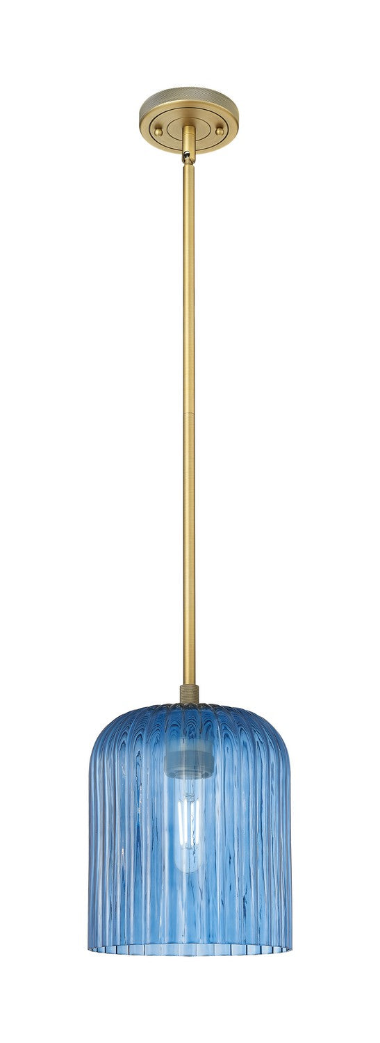 Innovations 434-1S-BB-G559-8BL One Light Pendant, Brushed Brass