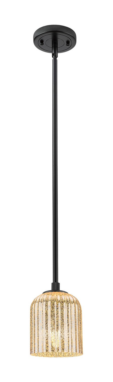 Innovations 434-1S-BK-G559-5ME One Light Pendant, Matte Black