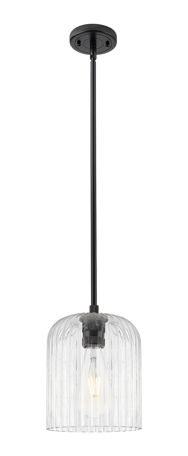 Innovations 434-1S-BK-G559-8CL One Light Pendant, Matte Black