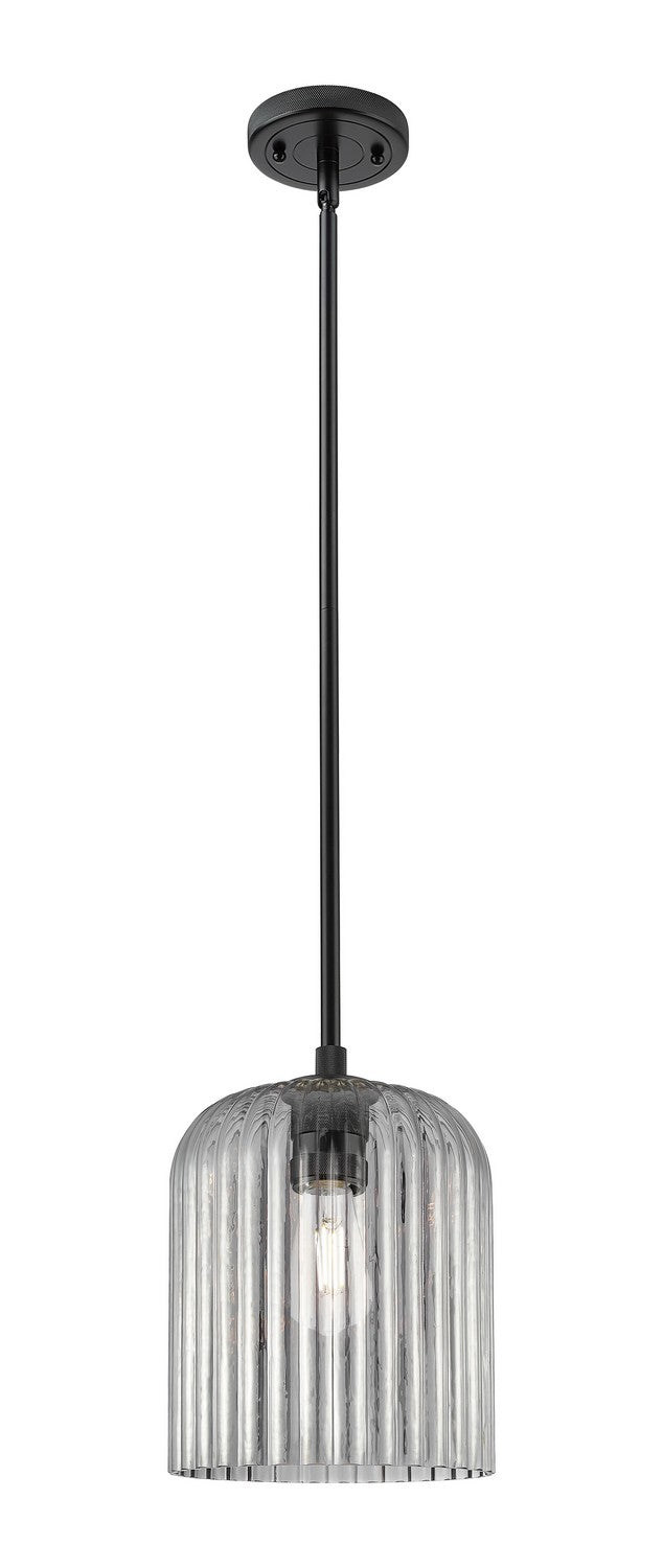 Innovations 434-1S-BK-G559-8SM One Light Pendant, Matte Black