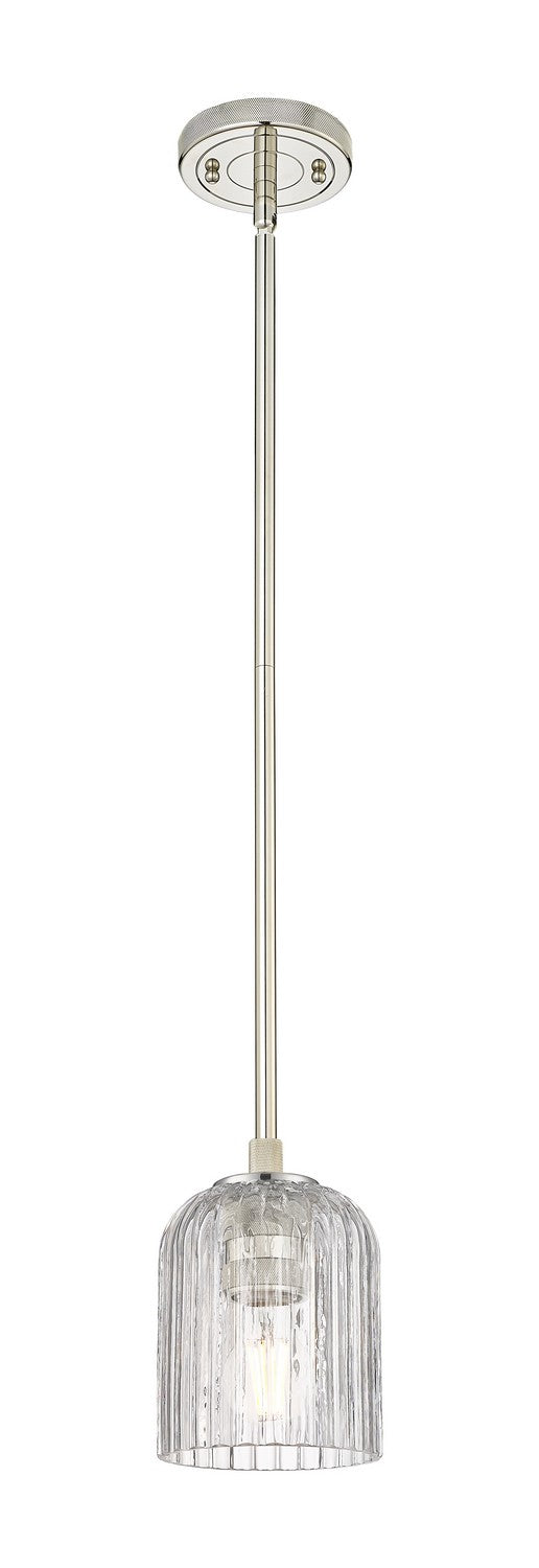 Innovations 434-1S-PN-G559-5CL One Light Pendant, Polished Nickel