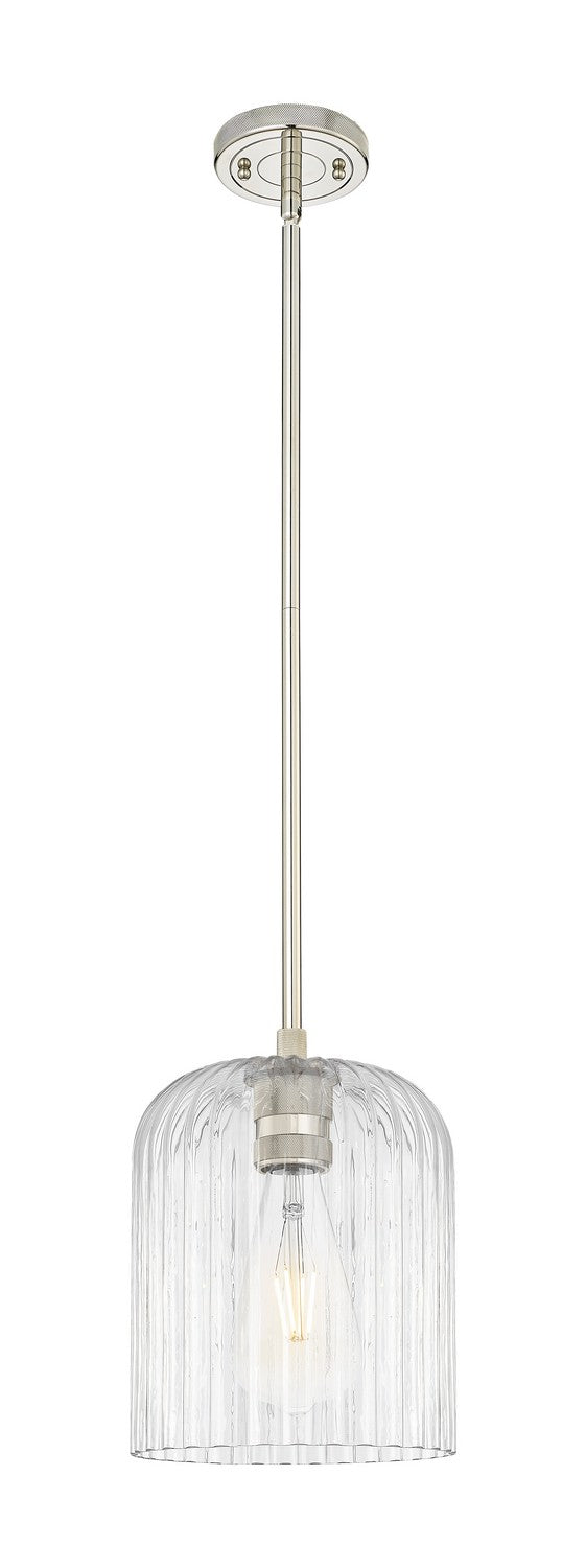 Innovations 434-1S-PN-G559-8CL One Light Pendant, Polished Nickel