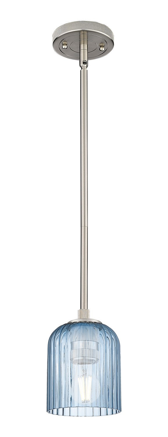 Innovations 434-1S-SN-G559-5BL One Light Pendant, Satin Nickel