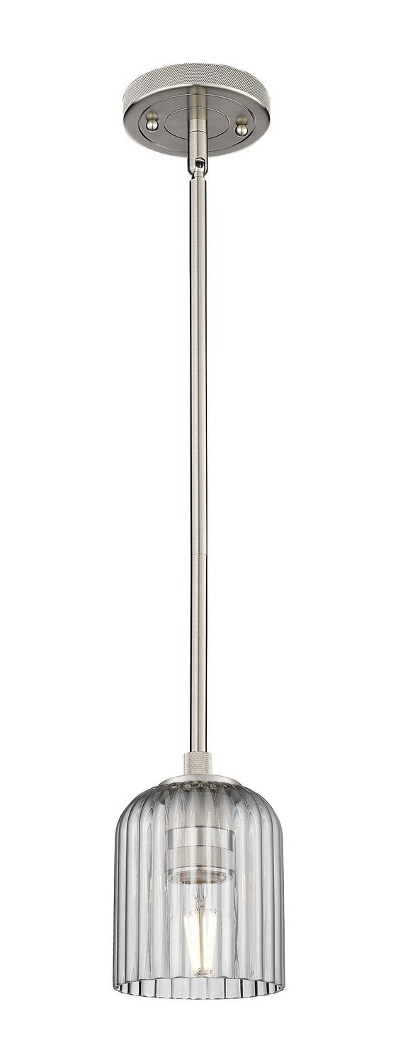Innovations 434-1S-SN-G559-5SM One Light Pendant, Satin Nickel