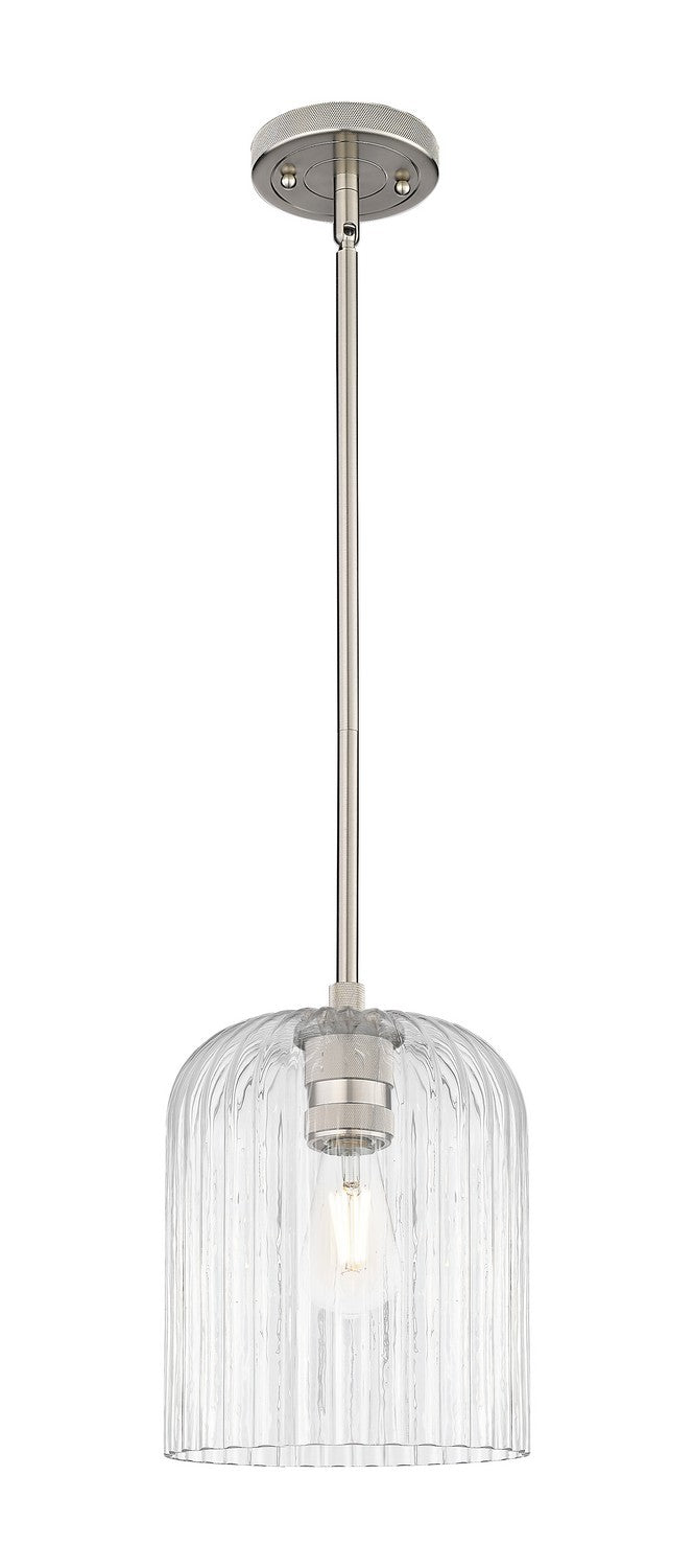Innovations 434-1S-SN-G559-8CL One Light Pendant, Satin Nickel