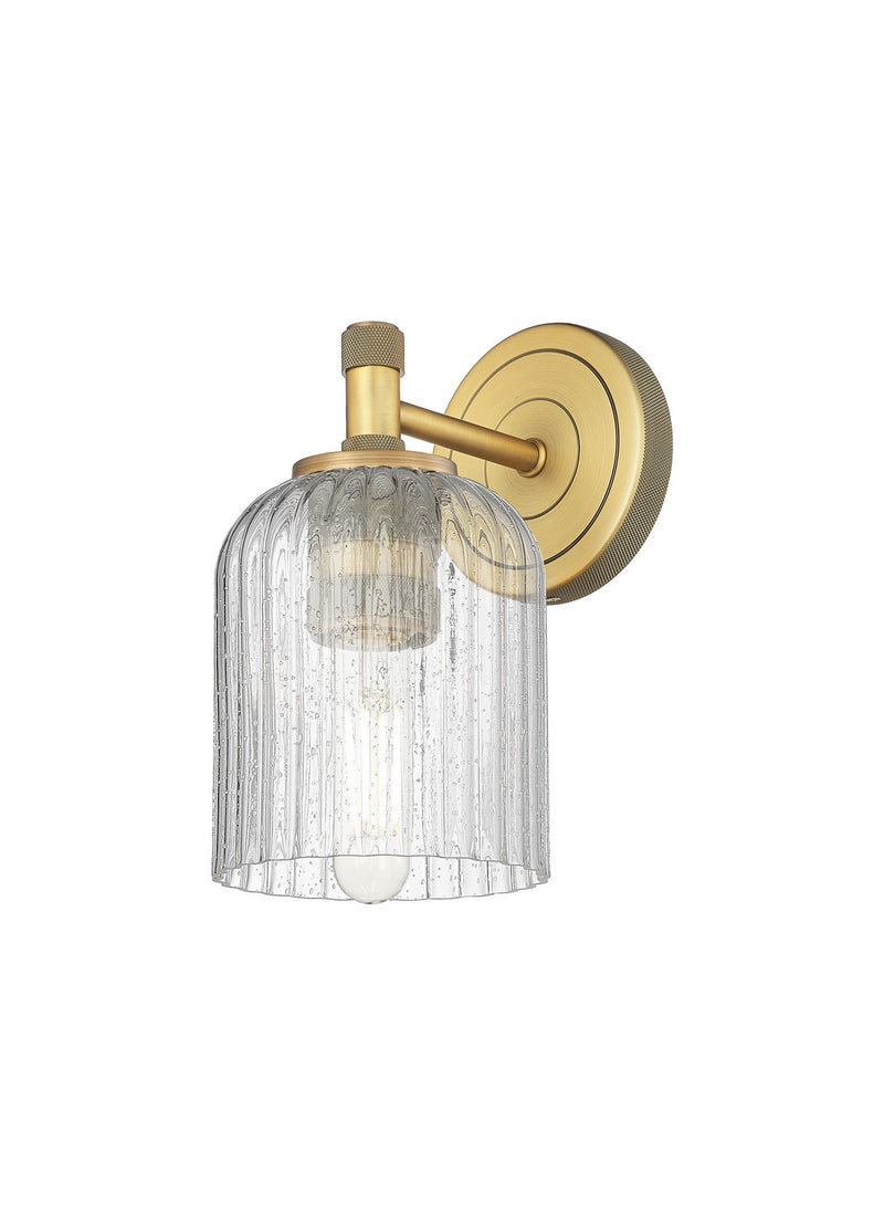 Innovations 434-1W-BB-G559-5SDY One Light Wall Sconce, Brushed Brass