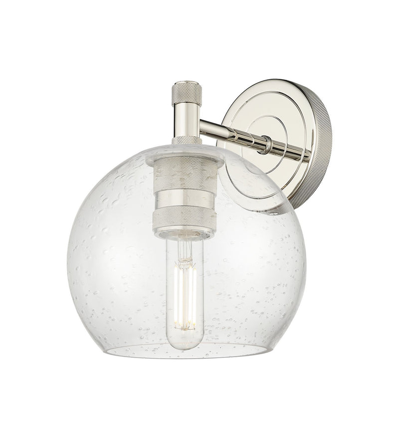 Innovations 434-1W-PN-G124-6 One Light Wall Sconce, Polished Nickel