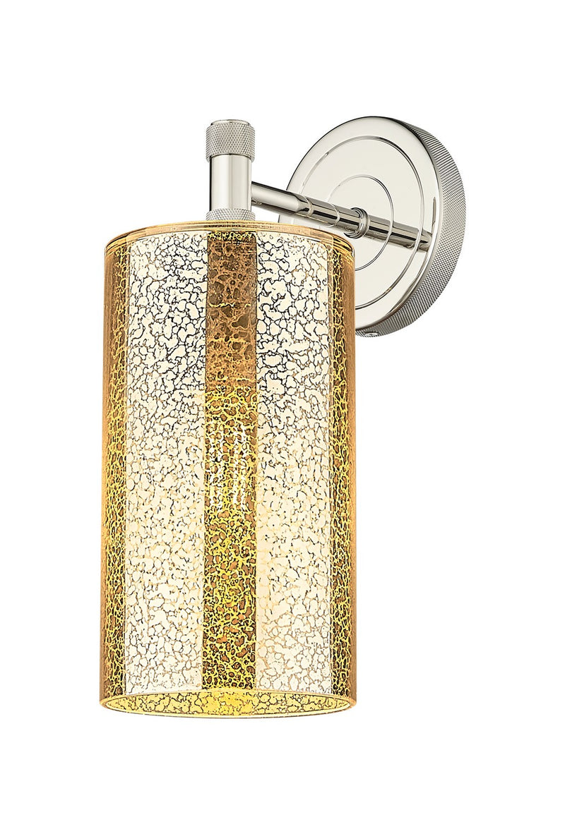 Innovations 434-1W-PN-G434-7ME One Light Wall Sconce, Polished Nickel