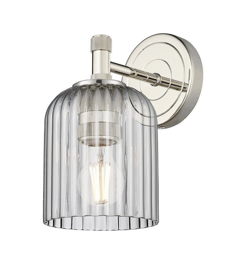 Innovations 434-1W-PN-G559-5SM One Light Wall Sconce, Polished Nickel