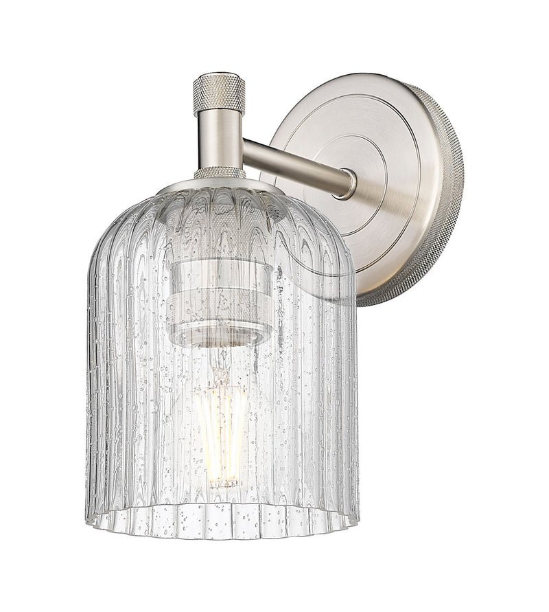 Innovations 434-1W-SN-G559-5SDY One Light Wall Sconce, Satin Nickel