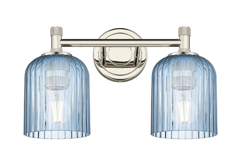 Innovations 434-2W-PN-G559-5BL Two Light Bath Vanity, Polished Nickel