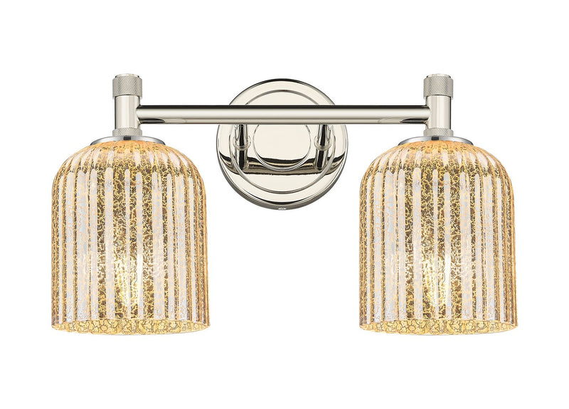 Innovations 434-2W-PN-G559-5ME Two Light Bath Vanity, Polished Nickel
