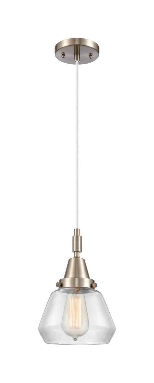 Innovations 447-1P-SN-G172 One Light Mini Pendant, Brushed Satin Nickel