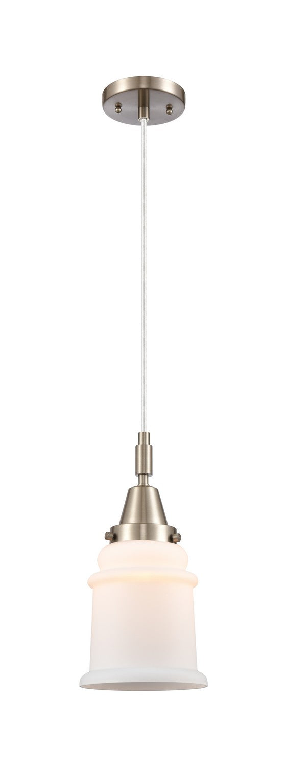 Innovations 447-1P-SN-G181 One Light Mini Pendant, Brushed Satin Nickel