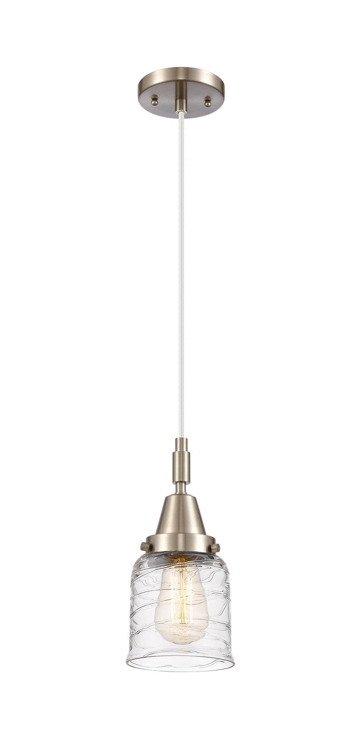 Innovations 447-1P-SN-G513 One Light Mini Pendant, Brushed Satin Nickel