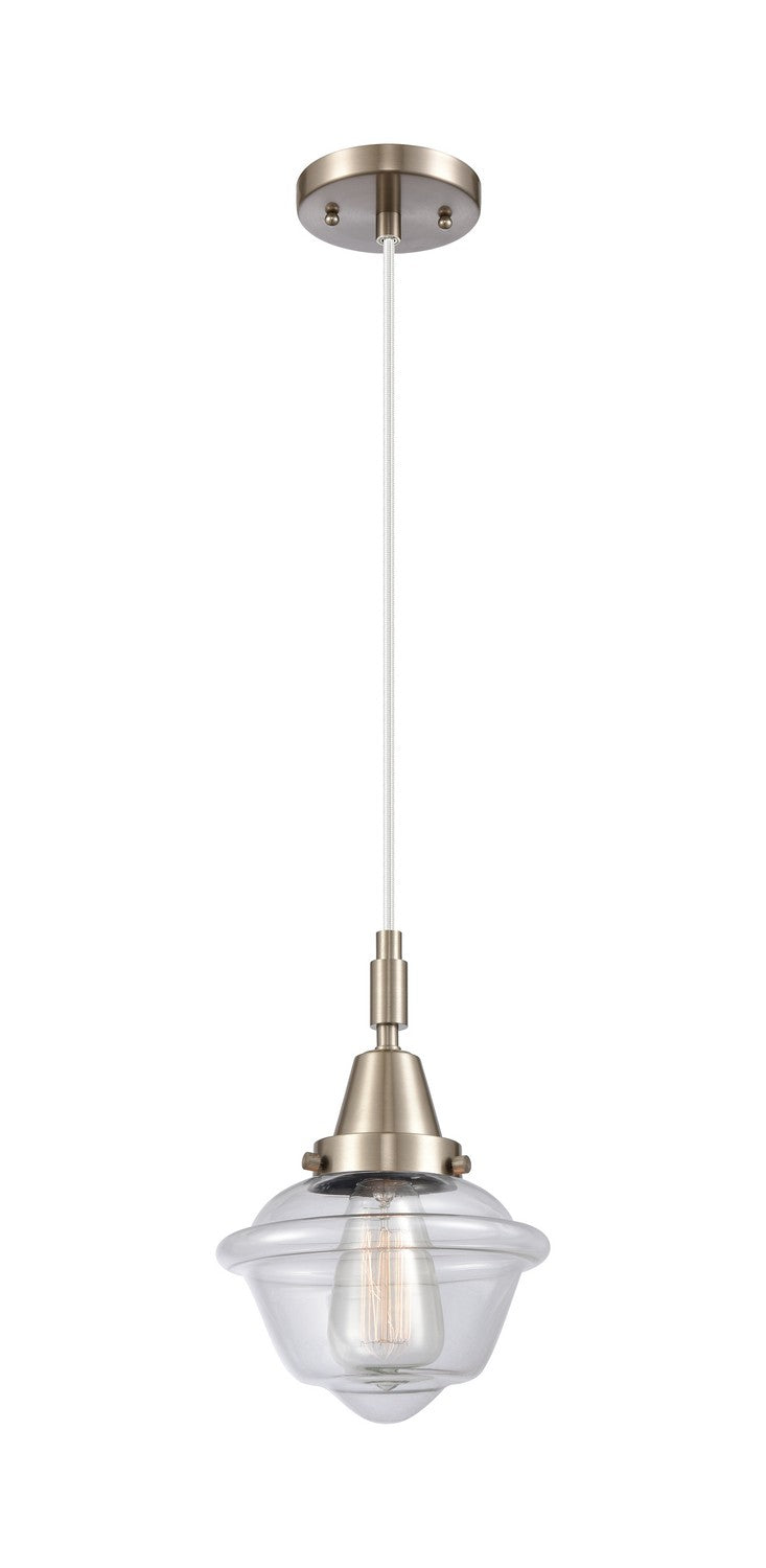 Innovations 447-1P-SN-G532 One Light Mini Pendant, Brushed Satin Nickel