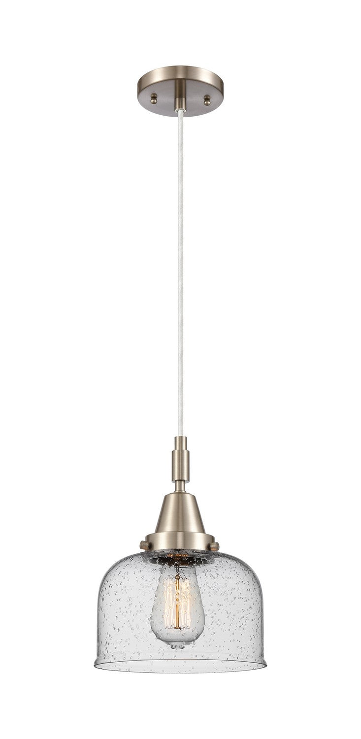 Innovations 447-1P-SN-G74 One Light Mini Pendant, Brushed Satin Nickel
