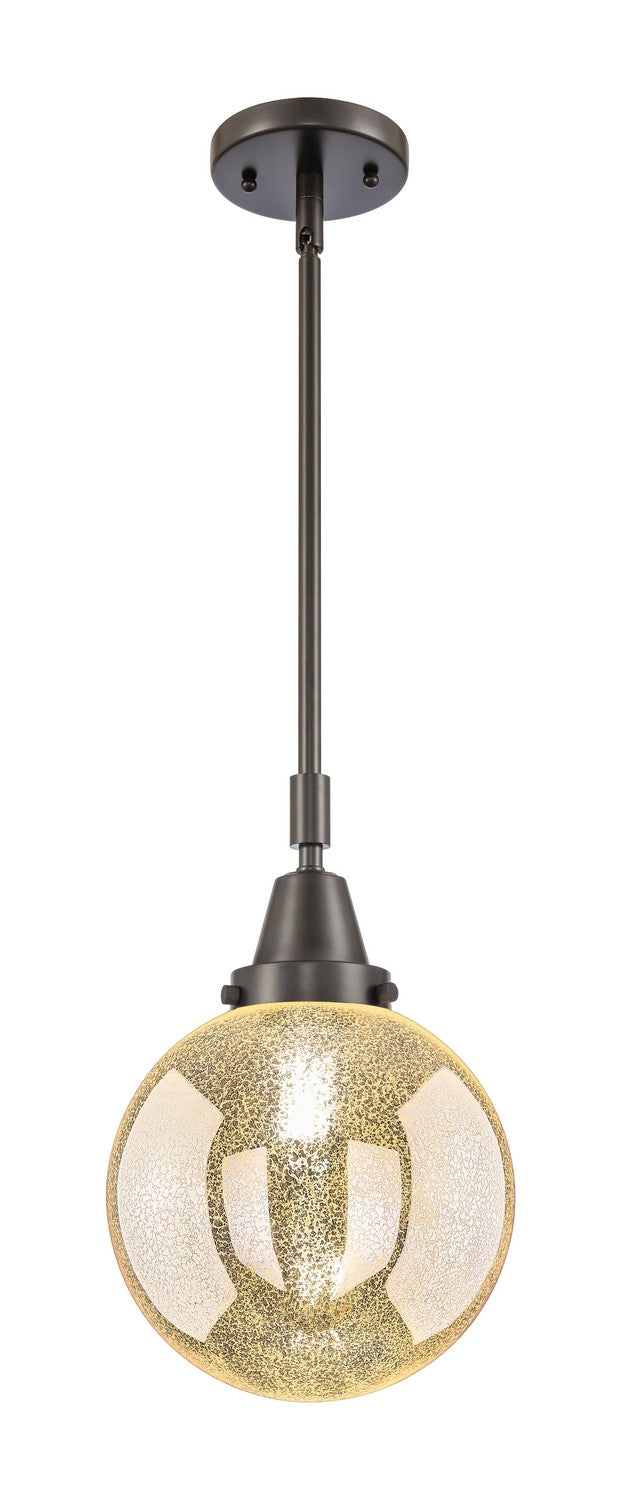 Innovations 447-1S-OB-G208-8 One Light Mini Pendant, Oil Rubbed Bronze