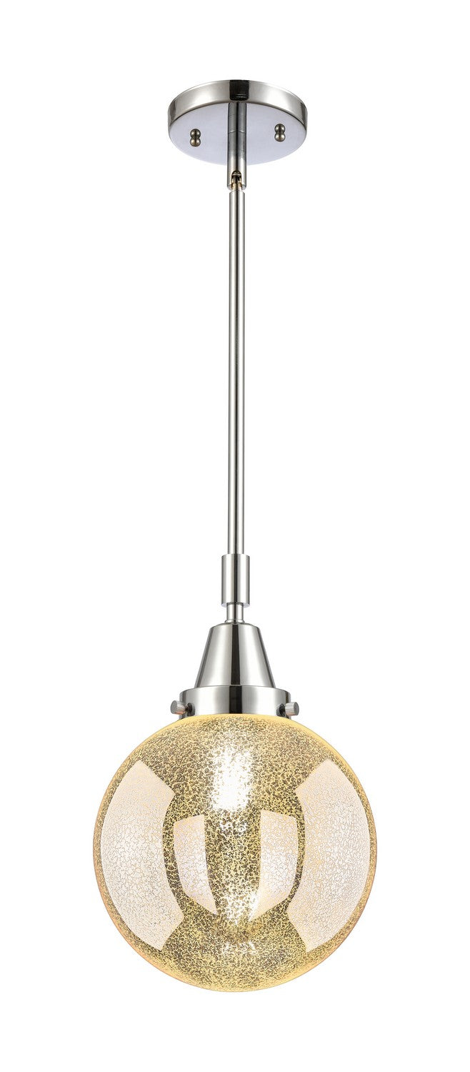 Innovations 447-1S-PC-G208-8 One Light Mini Pendant, Polished Chrome
